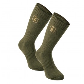 DEERHUNTER 2-Pack Wool Socks Short | ponožky dvojbalenie - Klasické krátke poľovnícke vlnené ponožky Deerhunter v 2-balení. 

teplé
S froté podšívkou 
Spevnenie päty a špičky 
Rebrovanie na členku a cez chodidlo udržiava ponožku na mieste 
zloženie 40% vlna, 40% akrylát, 20% polyamid 
dĺžka 25 cm