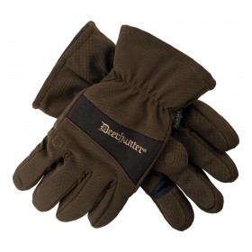 DEERHUNTER Muflon Winter Gloves | zimné poľovnícke rukavice - 
Deerhunter Muflon Gloves  sú kvalitné zimné poľovnícke rukavice. Sú to najlepšie rukavice v našej ponuke, vďaka membráne Deer-Tex ® a Thinsulate.  
3M ™ Thinsulate ™ izolácia je mäkká, priedušná a schopná udržiavať  teplo aj za vlhka.
DEER-TEX® Membrana má výrobcom udávaných niekoľko vlastnosti: 100% odolnosť proti vetru, 100% odolnosť proti vode, 100% vzdušnosť. Membrány sa môžu prať. Technické špecifiká:  odolnosť voči vode je viac než 10.000 mm/H2O, priepustnosť vodných par je viac než 10.000 gr/m/ 24h.


Výstuž na vnútornej strane rukavice
výstuž na vonkajšej strane rukavice
Nastaviteľné zápästie 
Elastická manžeta
rukavice so streleckým otvorom na ukazovák a palec
Veľkosti: M-2XL
Farba: 376-Art Green (Olivovo hnedá)
Povrchová úprava: 100% Polyester so zdvojenou štruktúrou
Zosilnenie: 50% Nylon/ 50% Polyetylén
Membrána: Deer-Tex® Membrane
Zateplenie: 3M ™ Thinsulate ™