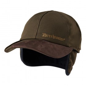 DEERHUNTER Muflon Safety Cap | poľovnícka čiapka - Deerhunter Muflon Safety Cap je vysokokvalitná poľovnícka čiapka, vhodná k modelom Muflon. Deer-Tex® membrána je priedušná, vodeodolná, vetruvzdorná.

výstuž na šilte
klapky na uši 
Obojstranná, s oranžovým bezpečnostným prvkom pre lepšiu viditeľnosť
Veľkosti: 56/57, 58/59, 60/61, 62/63
Farba: 376-Art Green (Olivovo hnedá)
Povrchová úprava: 100% Polyester so zdvojenou štruktúrou
Zosilnenie: 50% Nylon/ 50% Polyetylén
Membrána: Deer-Tex® Membrane