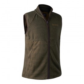 DEERHUNTER Wingshooter Fleece Waistcoat Green | vesta - Kvalitná vesta Deerhunter Wingshooter Fleece Waistcoat Green, ktorá je vhodná na všetky poľovnícke aktivity ale aj na každodenné použitie. 
Vyrobené z 300g 100% mélange fleece vo farbách Burgundská červená, Grafitová Modrá a Grafitová Zelená. 

Štýlové detaily s semišom pozdĺž zipsu 
dve predné vrecká na zips 
pás so šnúrkou pre dobrý komfort.
Perfektná všestranná vesta na lov, rybárčenie a výcvik psov. Vesta tiež slúži ako dobrá vnútorná vrstva pre poľovnícku bundu, a preto je to oblečenie, ktoré oceníte v letnom aj zimnom období.