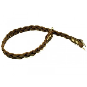 Obojok pletený sťahovací - dĺžka 35cm - 