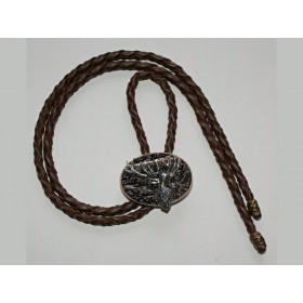 Poľovnícka kravata jeleň-hlava - 