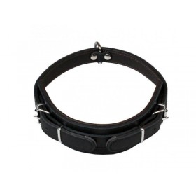 Kožený obojok, obrana bez ucha 6 x 55 cm - 