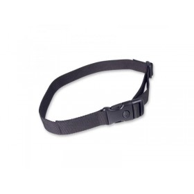 Tkaný remeň čierny 25 mm x 45 cm - 