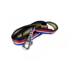 Vodítko Dogtrace trikolora 20 mm x 120 cm - 