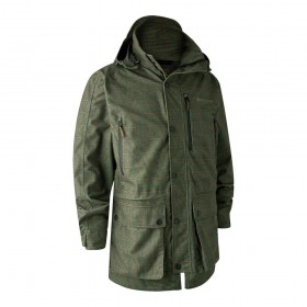 DEERHUNTER PRO Gamekeeper Jacket - poľovnícka bunda (L - <DIV class=rte>
<P><SPAN class=notranslate>Kamuflážna bunda Deerhunter Pro-Gamekeeper je vyrobená pre profesionálov, ktorí vedia, čo sa od ich oblečenia vyžaduje pri každodennom lovení vonku.</SPAN> <SPAN class=notranslate>Pro-Gamekeeper je robustná bunda pre surové počasie a náročný terén.</SPAN> <SPAN class=notranslate>S membránou Deer-Tex® Performance Shell je bunda 100% vetrom a nepremokavá a priedušná.</SPAN> <SPAN class=notranslate>Deer-Tex® Performance Shell je strečová membrána, ktorá sa vyznačuje výbornou pružnosťou.</SPAN> <SPAN class=notranslate>Membrána je vybavená päťročnou zárukou.</SPAN> <SPAN class=notranslate>Pro-Gamekeeper je vybavený nepremokavými zipsami pod pažou pre väčšiu ventiláciu pri fyzickej aktivite, niekoľkými praktickými vreckami ako aj vreckami na hrudi, ktoré majú aj vodotesný zips.</SPAN> <SPAN class=notranslate>S týmto odevom ste dobre chránení pred vetrom a počasím!</SPAN></P>
<UL>
<LI><SPAN class=notranslate>Odnímateľná kapucňa</SPAN> 
<LI><SPAN class=notranslate>2-cestný YKK zips v strede prednej časti</SPAN> 
<LI><SPAN class=notranslate>2 ručné vrecká na teplo s vodeodolným zipsom</SPAN> 
<LI><SPAN class=notranslate>1 veľké hrudné vrecká s vodeodolným zipsom</SPAN> 
<LI><SPAN class=notranslate>2 veľké predné vrecká<BR></SPAN>
<LI><SPAN class=notranslate>Vodotesný zips pod pažou pre vetranie</SPAN> 
<LI><SPAN class=notranslate>Nastaviteľný pás a spodok so sťahovacou šnúrkou</SPAN> 
<LI><SPAN class=notranslate>Nastaviteľný koniec rukáva s popruhom a suchým zipsom</SPAN> 
<LI><SPAN class=notranslate>Manžeta z neoprénovej búrky v spodnej časti rukávu</SPAN> 
<LI><SPAN class=notranslate>Membrána Deer-Tex® Performance Shell</SPAN> 
<LI><SPAN class=notranslate>Farba 342 - Turf zelená</SPAN></LI></UL></DIV>