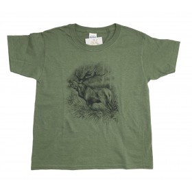 Detské poľovnícke tričko TETRAO jeleň - 
