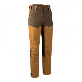 DEERHUNTER Strike Trousers - strečové nohavice (5 - <P>Strečové nohavice Deerhunter Strike, ktoré sú vodoodpudivé. </P>
<P>Strike nohavice od firmy Deerhunter majú výstuhu Teflon® Shield, ktorá zaisťuje rýchlejšie schnutie oblečenia. Voľnočasové oblečenie Strike je k dispozícii v bunde, nohaviciach a šortkách, ktoré sú dodávané v 3 rôznych farebných kombináciách, takže si môžete vybrať sadu, ktorá najlepšie vyhovuje vašim individuálnym voľnočasovým aktivitám.</P>
<UL>
<LI>
<DIV id=tw-target class=oSioSc>
<DIV id=tw-target-text-container class="gsrt tw-ta-container tw-nfl">OEKO-TEX®</DIV></DIV>
<LI>
<DIV class=oSioSc>
<DIV class="gsrt tw-ta-container tw-nfl">Teflónová výstuž</DIV></DIV>
<LI>
<DIV class=oSioSc>
<DIV class="gsrt tw-ta-container tw-nfl">Povrchová úprava je odolná voči vode</DIV></DIV>
<LI>
<DIV class=oSioSc>
<DIV class="gsrt tw-ta-container tw-nfl">Štvorcestný strečový materiál</DIV></DIV>
<LI>
<DIV class=oSioSc>
<DIV class="gsrt tw-ta-container tw-nfl">Farba 642 - Bronze</DIV></DIV></LI></UL>