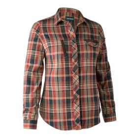 DEERHUNTER Lady Athena Shirt - dámska košeľa (3 - <P>Dámska košeľa Deerhunter Lady Athena ženského tvaru z nej urobí najlepšiu voľbu pre chladnejšie dni poľovníckej sezóny. </P>
<UL>
<LI>100% bavlna vyžaruje pohodlie a štýl v nadčasovom šeku ideálnom pre každodenné použitie. </LI>
<LI>Táto košeľa má dve predné vrecká s jemnými semišovými detailami a funguje perfektne ako tá ďalšia vrstva pod bundu v chladnejších mesiacoch. </LI>
<LI>Košeľa so zapínaním na logo </LI>
<LI>Ľavé vrecko s chlopňou a semišovými detailmi </LI>
<LI>Pravé vrecko so zipsom a dýzovanou časťou vyrobené zo semišu </LI>
<LI>100% bavlna</LI></UL>