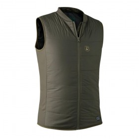 DEERHUNTER Heat Inner Waistcoat - vyhrievaná vesta (L - <P>Vnútorná vesta Deerhunter Heat má integrovaný systém HEAT, ktorý sa aktivuje na ľavej strane vesty jediným kliknutím. </P>
<P>Intenzita tepla je nastaviteľná a ilustruje ju zabudované LED svetlo, ktoré indikuje tri úrovne tepla vesty. Po použití odstráňte sprievodnú powerbanku, nasaďte malý kryt na zástrčku a vesta je teraz pripravená na pranie v práčke - to všetko bez poškodenia elektrického systému HEAT. Vesta je vybavená predným zapínaním na zips, vodoodpudivou povrchovou úpravou a pružnou textíliou na oboch stranách, ktoré poskytujú vysoký stupeň voľnosti pohybu a pohodlia. </P>
<UL>
<LI>Vodoodpudivá </LI>
<LI>Integrovaný tepelný systém </LI>
<LI>Tlačidlo ON vpredu </LI>
<LI>Vesta s integrovaným ohrevom 3 stupne ohrevu </LI>
<LI>Vrátane powerbanky </LI>
<LI>Rebrový krk </LI>
<LI>Bočná roztiahnuteľná látka pre lepšie prispôsobenie a pohyb Elastické lemovanie pri otvorení objímky </LI>
<LI>V dolnej časti elastické lemovanie</LI>
<LI>Zloženie 97% Polyester / 3% Elastan</LI>
<LI>Farba 388 - Deep Green</LI></UL>
