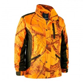 DEERHUNTER Explore Jacket - signálna bunda (5 - <P>Bunda Deerhunter Explore je ľahká bunda, ktorá sa dokonale hodí na jarný a letný lov. </P>
<P>Kratší dizajn s pridaným 4-smerným roztiahnutím poskytuje veľkú flexibilitu a slobodu pohybu. Kompletná s praktickým vreckom a spoľahlivou membránou Deer-Tex®; bunda Deerhunter Explore vás bude sprevádzať všetkými vašimi loveckými dobrodružstvami a zároveň vás chráni pred vetrom a dažďom; Vďaka tomu je táto bunda perfektným všestranným doplnkom pre jarné a letné mesiace. </P>
<UL>
<LI>Zips YKK v strede vpredu 
<LI>Jedno náprsné vrecko na zips 
<LI>Dve odpočinkové vrecká so zipsom 
<LI>Dve predné vrecká na zips 
<LI>Predformované rukávy 
<LI>Nastaviteľné na spodnej časti rukávu pomocou popruhu a patentného gombíka 
<LI>Hracie vrecko vzadu 
<LI>Farba 73 - Realtree Edge Orange 
<LI>Zloženie: 100% polyester, 160 g/m2 
<LI>Membrána Deer-tex Performance Shell</LI></UL>