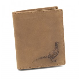 Kožená peňaženka TETRAO bažant vysoká - 