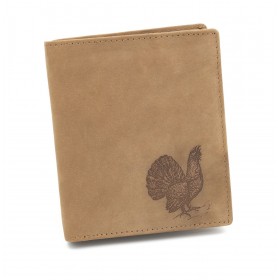 Kožená peňaženka TETRAO tetrov vysoká - 