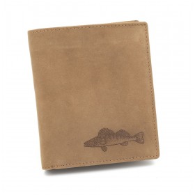 Kožená peňaženka TETRAO zubáč vysoká - 