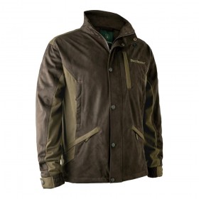 DEERHUNTER Explore Jacket - poľovnícka bunda (5 - <P>Bunda Deerhunter Explore je ľahká bunda, ktorá sa dokonale hodí na jarný a letný lov. </P>
<P>Kratší dizajn s pridaným 4-smerným roztiahnutím poskytuje veľkú flexibilitu a slobodu pohybu. Kompletná s praktickým vreckom a spoľahlivou membránou Deer-Tex®; bunda Deerhunter Explore vás bude sprevádzať všetkými vašimi loveckými dobrodružstvami a zároveň vás chráni pred vetrom a dažďom; Vďaka tomu je táto bunda perfektným všestranným doplnkom pre jarné a letné mesiace. </P>
<UL>
<LI>Zips YKK v strede vpredu 
<LI>Jedno náprsné vrecko na zips 
<LI>Dve odpočinkové vrecká so zipsom 
<LI>Dve predné vrecká na zips 
<LI>Predformované rukávy 
<LI>Nastaviteľné na spodnej časti rukávu pomocou popruhu a patentného gombíka 
<LI>Hracie vrecko vzadu 
<LI>Farba 552 - Walnut (zeleno hnedá) 
<LI>Zloženie: 100% polyester, 160 g/m2 
<LI>Membrána Deer-tex Performance Shell</LI></UL>