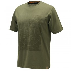 Beretta Logo tričko - Dark Olive - 