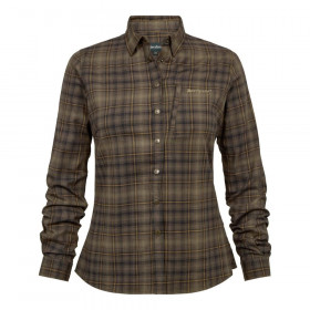 DEERHUNTER Lady Emery Shirt - dámska košeľa (3 - <P>Dámska košeľa Deerhunter Lady Emery v modernom štýle klasickej košele s patentnými gombíkmi obsahuje charakteristickú strečovú tkaninu Deerhunter pre väčšie pohodlie a pohyb. </P>
<P>Vďaka moderným dizajnovým detailom, ako je elegantné náprsné vrecko so zipsom a ženský strih, je nevyhnutnosťou v každom outdoorovom šatníku a možno ho nosiť z poľovačky do poľovníckej chaty a všade medzi tým. </P>
<UL>
<LI>Ženský strih </LI>
<LI>Náprsné vrecko so zipsom </LI>
<LI>Pružná tkanina pre lepšie pohodlie </LI>
<LI>Spínacie gombíky</LI></UL>