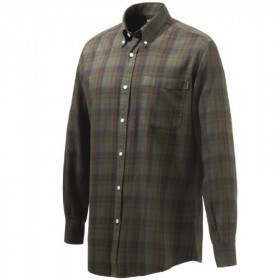 Wood Button Down košeľa - Beige & Red Overd. Bark - 