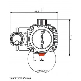 ThermVisia Ocelový adaptér na Blaser pro ThermTec Vidar Verze: Stará - 