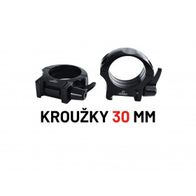 Rusan Montážní kroužky na weaver pro puškohledy Stellar, Alpex, DS35, Ares - 