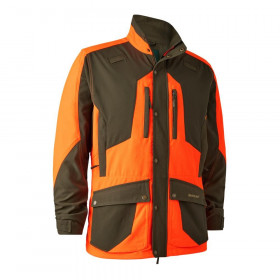 DEERHUNTER Strike Extreme Jacket - strečová bunda (4 - <P>Bunda Deerhunter Strike Extreme Jacket je vybavená tak, aby si poradila s akýmikoľvek drsnými podmienkami, ktorým by ste mohli čeliť počas svojich vonkajších expedícií. Kombinácia zelenej a žiarivej oranžovej zaisťuje vašu bezpečnosť a viditeľnosť v teréne. Navrhnuté tak, aby vám pomohli zdolávať akýkoľvek terén s predtvarovanými lakťami, nastaviteľnými rukávmi, 4-smerne strečovým materiálom na strategických miestach a nastaviteľnou spodnou časťou so sťahovacou šnúrkou, ktorá vás ochráni pred živlami a skvele sadne. Majte voľné ruky vďaka bohatým možnostiam ukladania, vrátane dvoch náprsných vreciek so skrytým zipsom, dvoch odkladacích vreciek, zadného vrecka na hranie so zipsom na každej strane, dvoch predných vreciek s chlopňou a popruhov na rádio, aby ste boli vždy v dosahu. Obojsmerný centrálny zips v prednej časti tejto bundy dopĺňa jej funkčnosť. </P>
<UL>
<LI>2-cestný zips vpredu v strede </LI>
<LI>Popruhy na pripevnenie rádia </LI>
<LI>Dve náprsné vrecká so skrytými zipsami </LI>
<LI>Dve odkladacie vrecká so skrytými zipsami </LI>
<LI>Dve predné boxové vrecká s chlopňami </LI>
<LI>Predtvarované lakte </LI>
<LI>Nastaviteľné v spodnej časti rukávov pomocou pásika a suchého zipsu </LI>
<LI>Herné vrecko so zipsom na oboch stranách </LI>
<LI>Nastaviteľné dno pomocou šnúrky </LI>
<LI>4-smerne roztiahnuteľné látkové časti pre zvýšenú pohyblivosť a skvelé prispôsobenie</LI>
<LI>Farba 669 - Orange</LI></UL>