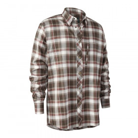 DEERHUNTER Silas Shirt - poľovnícka košeľa (3 - <P>Košeľa Deerhunter Silas s károvaným vzorom dodáva klasickej košeli na gombíky moderný nádych. S minimalistickým dizajnom, vrátane elegantného náprsného vrecka so skrytým zipsom, ponúka tiež prirodzené pohodlie vďaka viskózovému bambusu, zmesi bavlny a charakteristickej obojsmernej strečovej tkaniny Deerhunter. </P>
<UL>
<LI>Golier so skrytým gombíkom </LI>
<LI>Náprsné vrecko so skrytým zipsom </LI>
<LI>Pružná tkanina pre lepšie pohodlie </LI>
<LI>Spínacie gombíky</LI>
<LI>Farba 58177 - Brown Check</LI></UL>