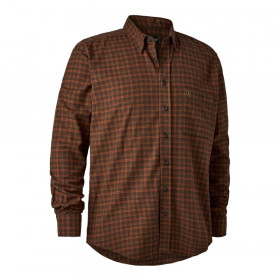 DEERHUNTER Victor Shirt - poľovnícka košeľa (3 - <P>Klasika z čistej bavlny Deerhunter Victor Shirt je oslavou tradičnej košele s kockovaným vzorom z vysoko kvalitnej látky od Deerhunter. Charakteristické detaily zahŕňajú jediné náprsné vrecko s elegantným vyšívaným logom a jemnými gombíkmi v komplementárnych tónoch. </P>
<UL>
<LI>Golier so skrytým gombíkom </LI>
<LI>Náprsné vrecko s gombíkom </LI>
<LI>Záhyby vzadu pre väčšie pohodlie</LI>
<LI>Farba 58175 - Brown Check</LI></UL>