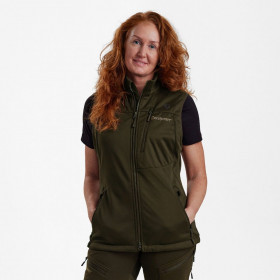 DEERHUNTER Lady Excape Softshell Waistcoat - dámska vesta (3 - <P>Softshellová dámska vesta Deerhunter Lady Excape je súčasťou celosezónnej, ľahkej, vrstvenej kolekcie Excape, ktorá sa dodáva v klasickej zelenej farbe a v revolučnej kamufláži Realtree EXCAPE™. Mäkká, tichá, vodeodolná a vetruvzdorná s technickou membránou Deerhunter Stormliner® na vybraných miestach, táto softshellová vesta je tiež vysoko priedušná. Je nabitý funkčnými funkciami, je vyrobený pre všetky lovy a navrhnutý tak, aby odolal silám prírody. S elastickým panelom v páse a nastaviteľným lemom na šnúrku ponúka lichotivý ženský strih. Kolekcia EXCAPE je vhodná pre všetky ročné obdobia a možno ju vrstviť hore a dole tak, aby vyhovovala vašej preferovanej loveckej forme a štýlu. </P>
<UL>
<LI>Mäkký a tichý materiál </LI>
<LI>S vodeodolnými a nepremokavými látkovými časťami pre zaistenie vysokej priedušnosti a pohodlia </LI>
<LI>Vodeodolný 2-cestný zips vpredu v strede </LI>
<LI>Náprsné vrecko s vodeodolným zipsom </LI>
<LI>Zosilnený výstup pre anténu </LI>
<LI>Dve predné vrecká s vodeodolnými zipsami </LI>
<LI>Elastický pás vzadu pre väčšie pohodlie </LI>
<LI>Nastaviteľné dno pomocou šnúrky</LI>
<LI>Farba 376 - Art Green</LI></UL>