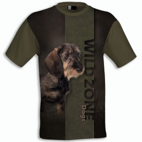 Elegantné tričko s krátkym rukávom WildZone jazvečík - Elegantné tričko s krátkym rukávom WildZone jazvečík