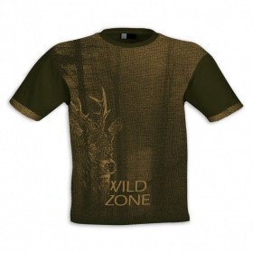 Elegantné tričko srnec WILDZONE - Elegantné tričko srnec WILDZONE