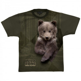 Detské tričko lesík medvedík - Detské tričko lesík medvedík