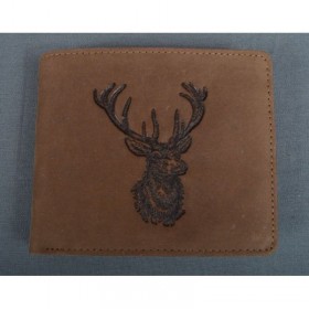 Kožená peňaženka - jeleň - Kožená dokladovka - jeleň