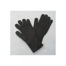 Pletené zateplené rukavice-čierne - Pletené zateplené rukavice-čierne