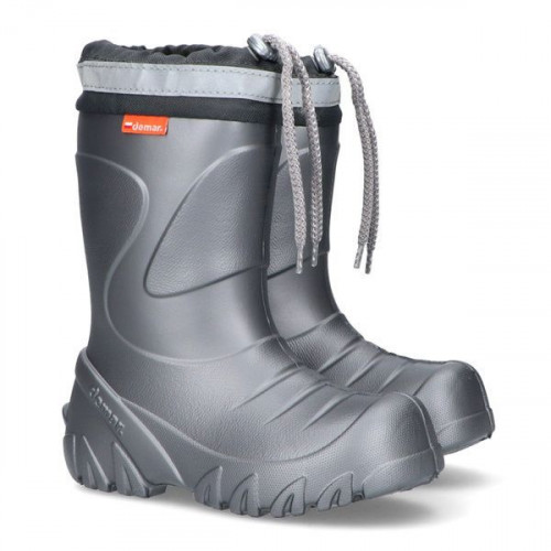 DEMAR - Dámske zateplené čižmy MAMMUT SM 0301 C metalické