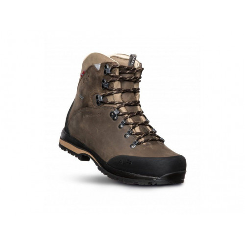 PÁNSKA TURISTICKÁ KOŽENÁ OBUV ALFA S GORE-TEX® MEMBRÁNOU BERG ADVANCE GTX HNEDÁ