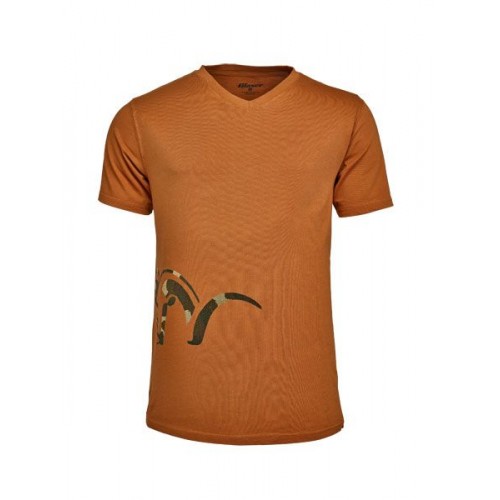 Tričko Blaser Logo V- ohnivo oranžové