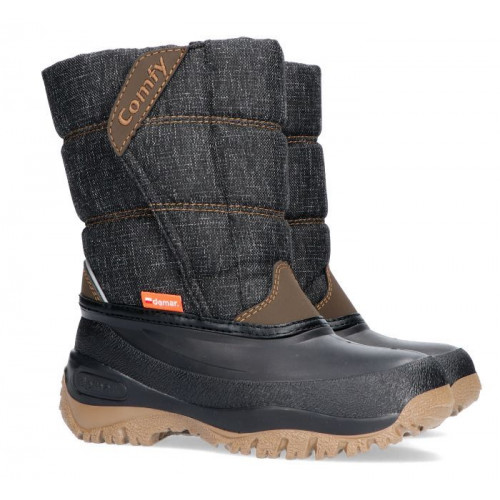 DEMAR - Detská zimná snehule COMFY 1356 B čierna