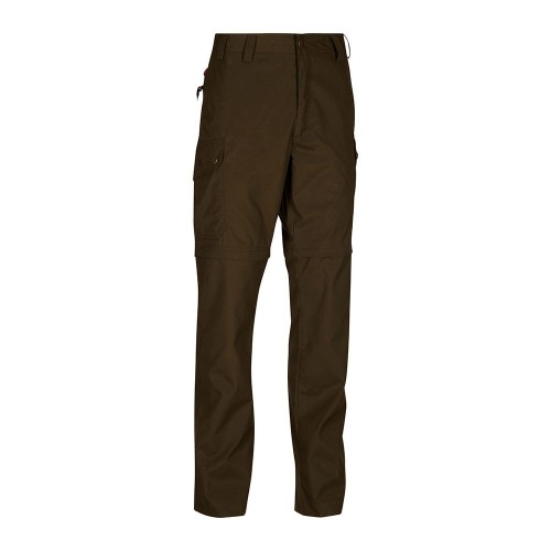 DEERHUNTER Lofoten Zipp-Off Trousers Brown | multifunkčné nohavice