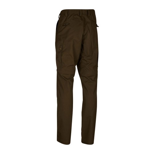 Obrázok číslo 3: DEERHUNTER Lofoten Zipp-Off Trousers Brown | multifunkčné nohavice