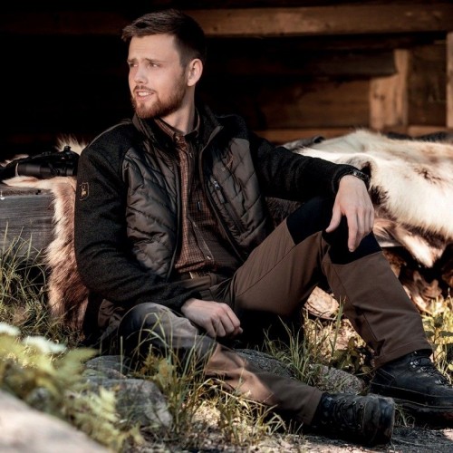 Obrázok číslo 4: DEERHUNTER Moor Padded Jacket w. Knit | bunda