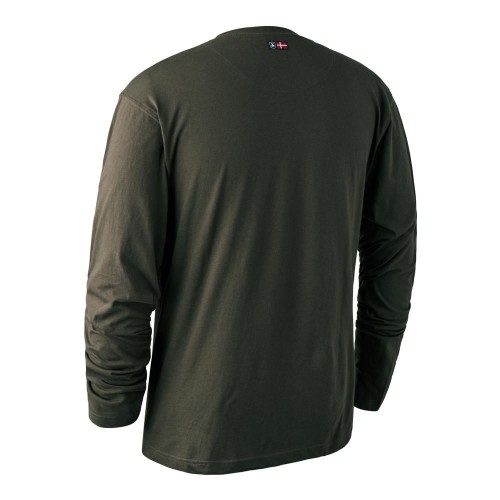 Obrázok číslo 2: DEERHUNTER Logo T Shirt L/S | nátelník s nápisom