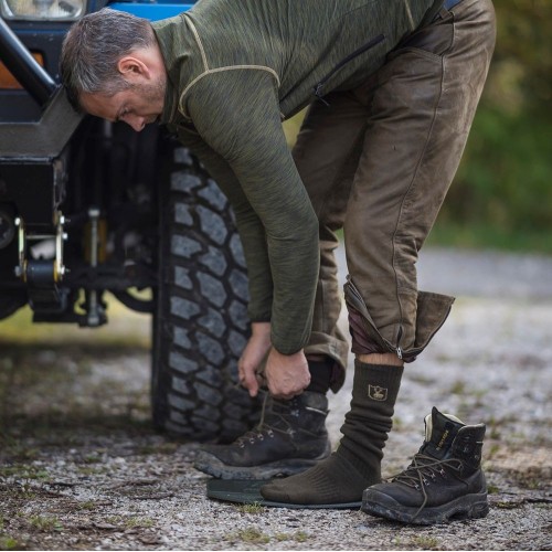 Obrázok číslo 2: DEERHUNTER Norden Insulated Fleece Green | flíska