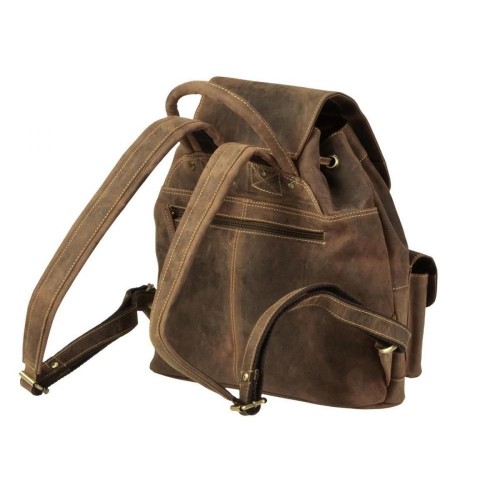 Obrázok číslo 3: GREENBURRY 1711M | kožený ruksak stredný