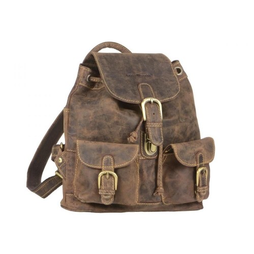 Obrázok číslo 2: GREENBURRY 1711S | kožený ruksak malý