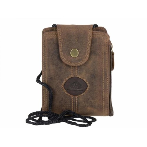 Obrázok číslo 2: GREENBURRY 324 | kožená peňaženka hnedá