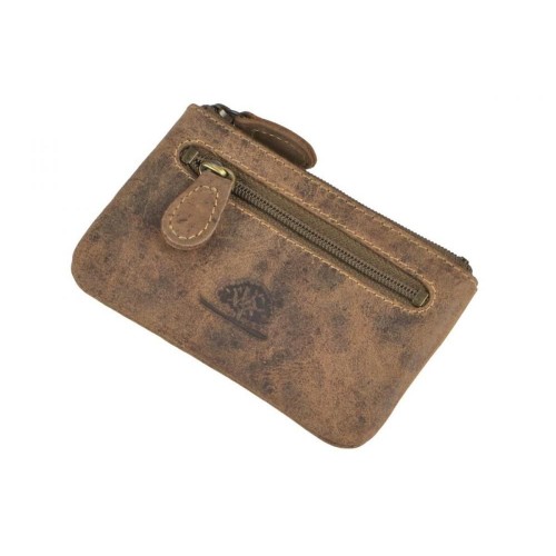 Obrázok číslo 3: GREENBURRY 1708 | kožená kľúčenka hnedá