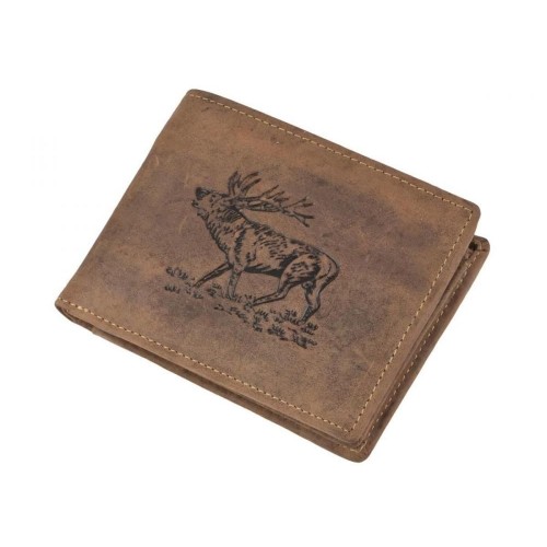 GREENBURRY 1705 Jeleň | kožená peňaženka hnedá