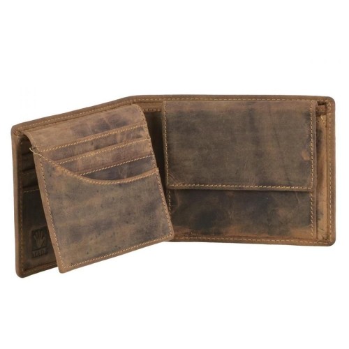 Obrázok číslo 3: GREENBURRY 1705 Jeleň | kožená peňaženka hnedá