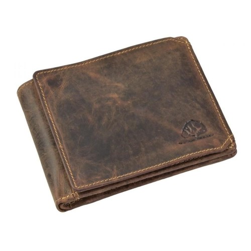 Obrázok číslo 2: GREENBURRY 1705B | kožená peňaženka hnedá