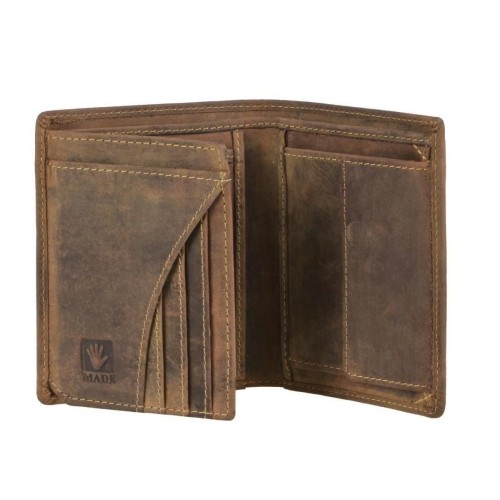 Obrázok číslo 2: GREENBURRY 1701 Jeleň | kožená peňaženka hnedá